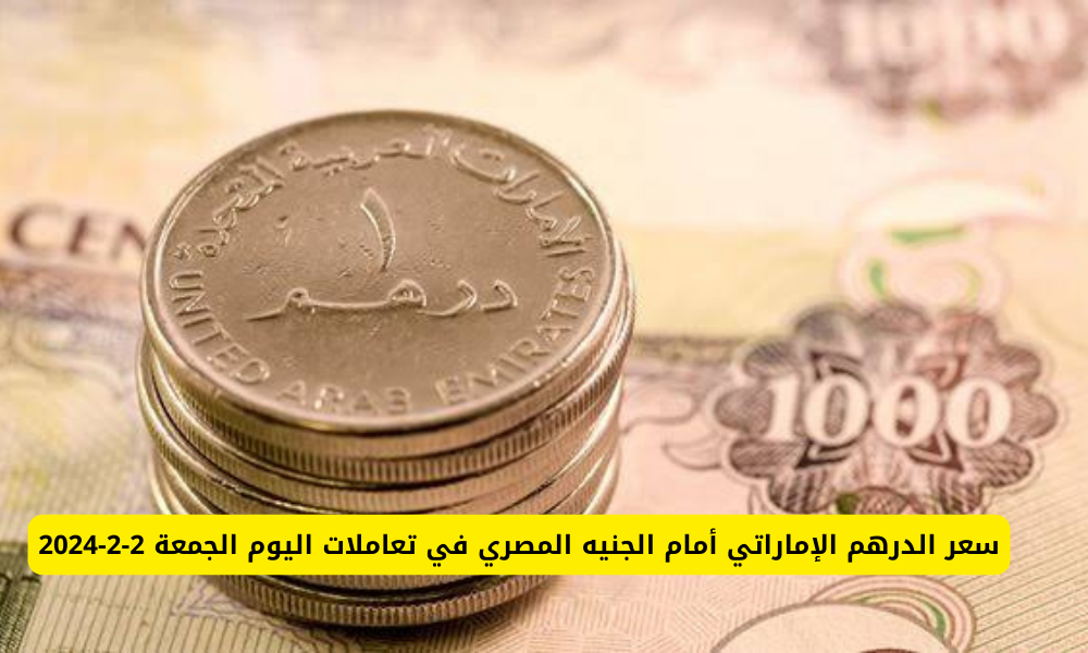 سعر الدرهم الاماراتي مقابل الجنيه