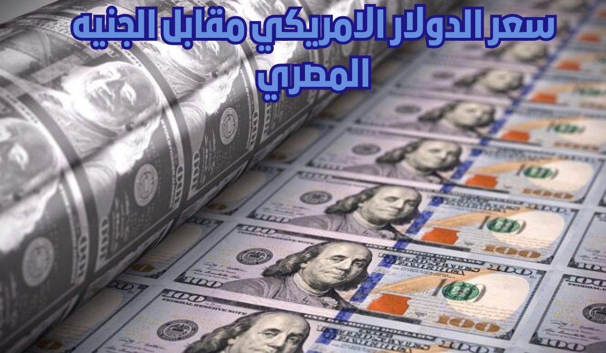 سعر الدولار مقابل الجنيه المصري اليوم