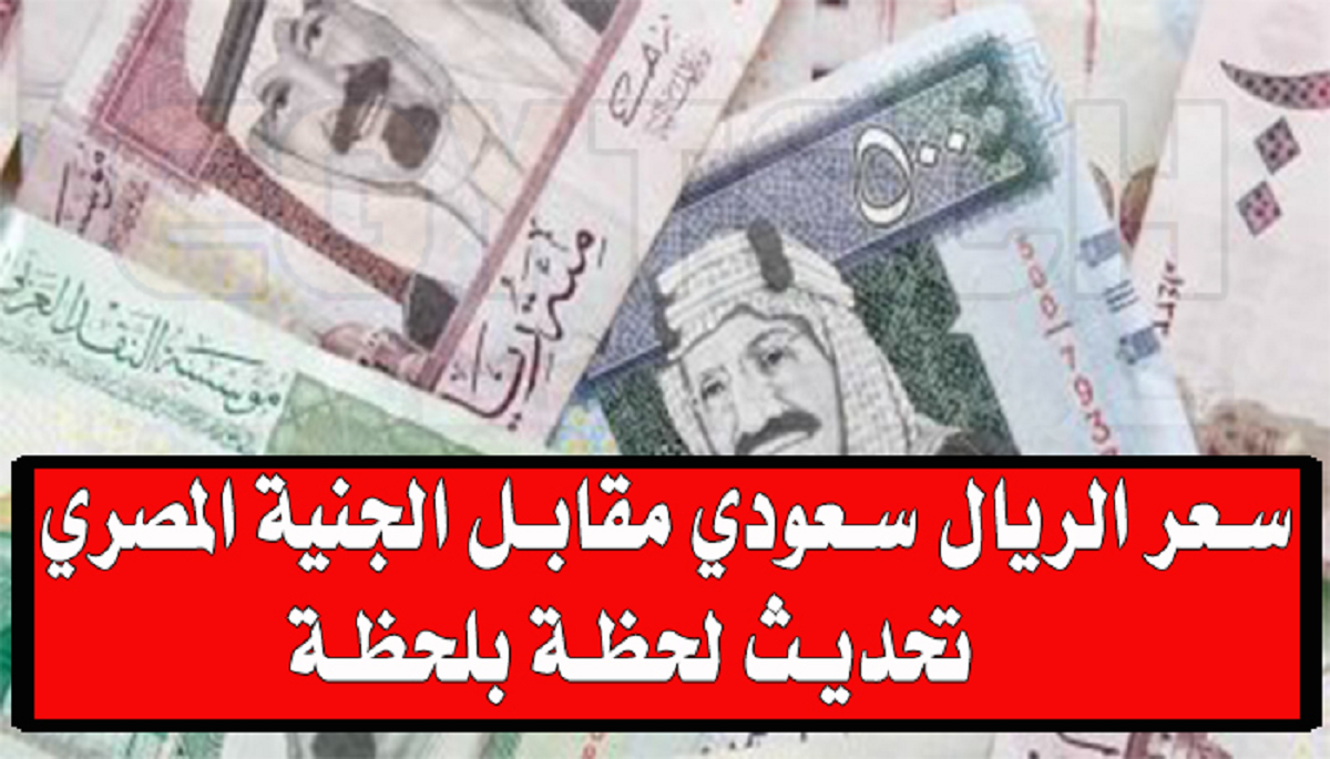 سعر الريال السعودي مقابل الجنيه المصري