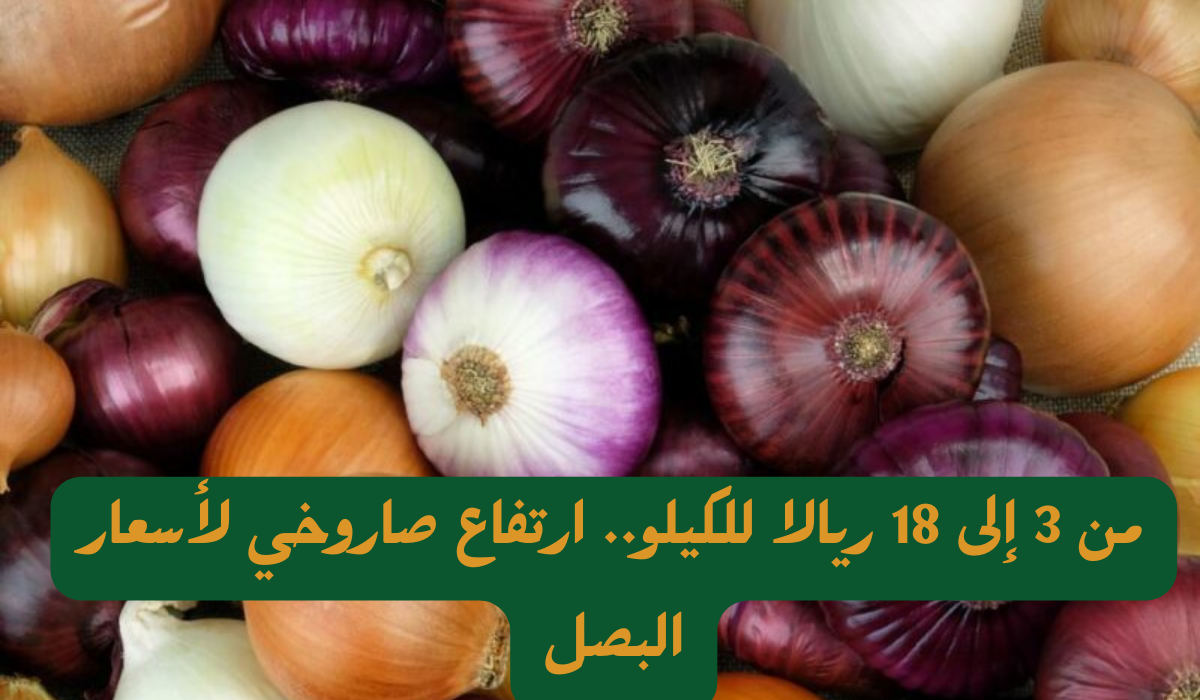 اسعار البصل في السعوديه