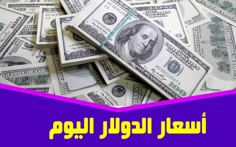 سعر الدولار مقابل الجنيه المصري اليوم 